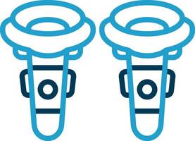 VR Controller Vector Icon Design