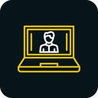 Digital Avatar Vector Icon Design