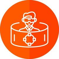 Immersive Simulation Vector Icon Design