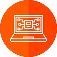 AI-Driven Mysteries Vector Icon Design