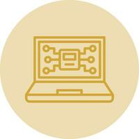 AI-Driven Mysteries Vector Icon Design