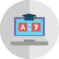 AR Language Learning Vector Icon Design