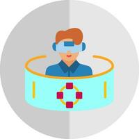 Immersive Simulation Vector Icon Design