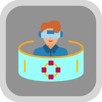 Immersive Simulation Vector Icon Design
