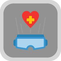 virtual realidad terapia vector icono diseño
