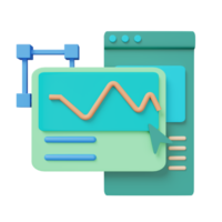 user behaviour 3d illustration png