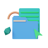 files 3d icon png