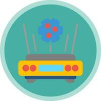 Holodeck Chamber Vector Icon Design