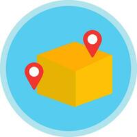 Spatial Mapping Vector Icon Design