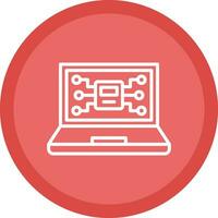 AI-Driven Mysteries Vector Icon Design