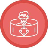 Immersive Simulation Vector Icon Design