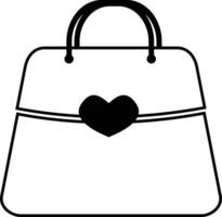 shopping bag - Vector icon
