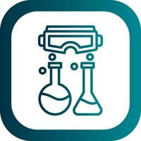 Virtual Reality Lab Vector Icon Design