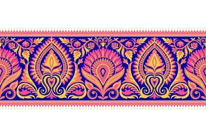 floral modelo sin costura. antecedentes sin costura modelo geométrico étnico modelo ikat sin costura digital impresión textil para fondo, alfombra, fondo de pantalla, ropa, batik, tela, impresión textil. vector