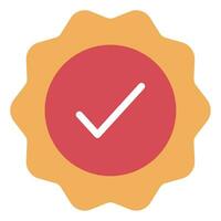 Check mark Icon for uiux, web, app, infographic, etc vector