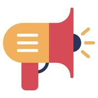 Megaphone Icon for uiux, web, app, infographic, etc vector