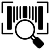 Barcode Icon for uiux, web, app, infographic, etc vector