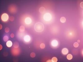 Bokeh background. Light abstract. bright light Defocused particles. ai generated photo