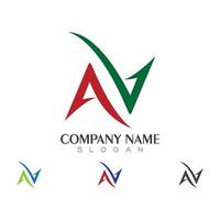 A Letter Logo Template vector