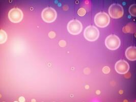 Bokeh background. Light abstract. bright light Defocused particles. ai generated photo