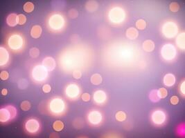 Bokeh background. Light abstract. bright light Defocused particles. ai generated photo