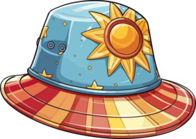 Sub Hat Illustration AI Generative png