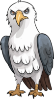 Bald Eagle Illustration AI Generative png