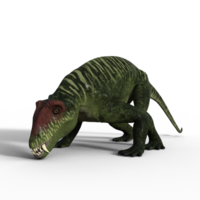 doliosauriscus dinosaure isolé 3d png