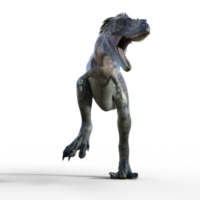 alioramus dinosaurus geïsoleerd 3d png