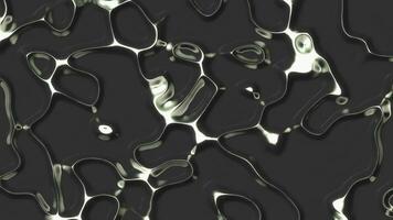 4K Abstract black liquid texture. These frames represent an amazing organic background for visual effects and motion graphics video