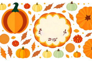 Happy thanksgiving background. AI Generated png