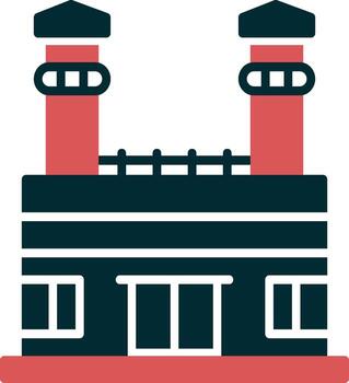 icono de vector de prisión