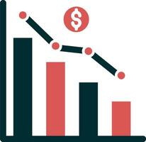 Recession Vector Icon