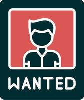 Wanted Vector Icon