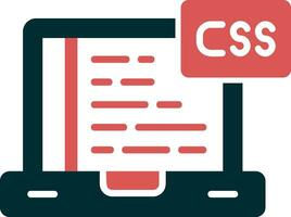 icono de vector de css