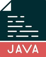 Java guión vector icono