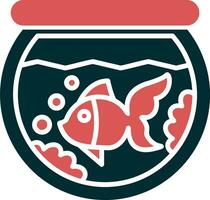 fish bowl Vector Icon