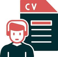 Resume Vector Icon