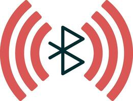 icono de vector de bluetooth