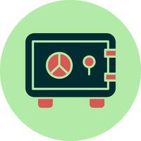 Safe Deposit Vector Icon