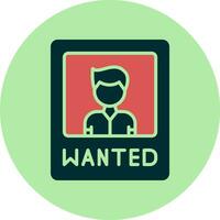 Wanted Vector Icon