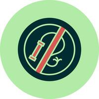 No Whip Vector Icon