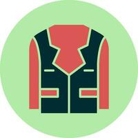 icono de vector de traje