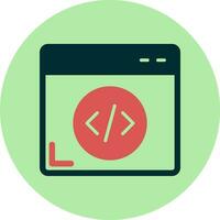 Web Programming Vector Icon