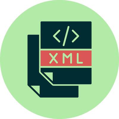 Xml File Vector Icon