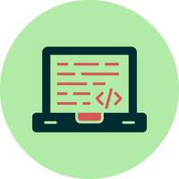 Coding Vector Icon