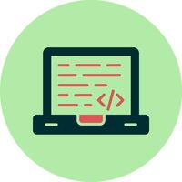 Coding Vector Icon