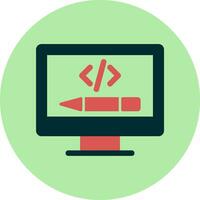 Coding Vector Icon