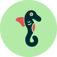 Seahorse Vector Icon