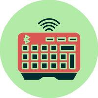 Wireless Keyboard Vector Icon